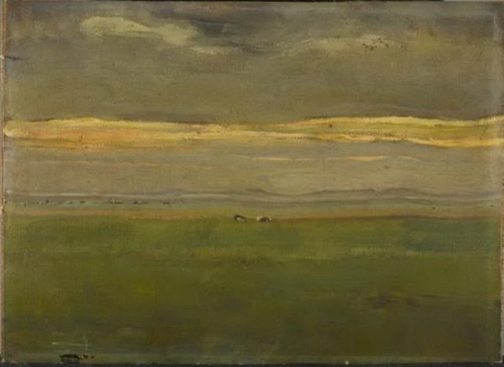 Paesaggio serale con mucche - Kunstmuseum Den Haag